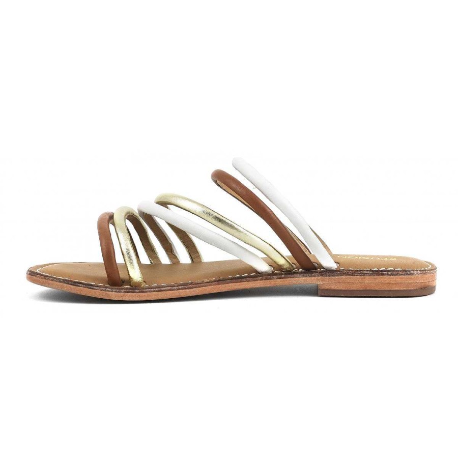 Outlet Coral Blue | Tubular Straps Sandal